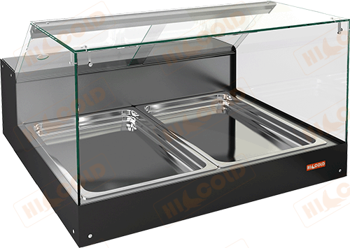 Настольная горизонтальная холодильная витрина  HICOLD  VRS 2 GN