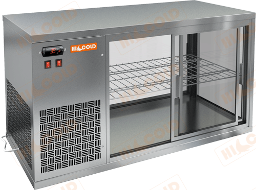 Настольная холодильная витрина  HICOLD  VRL 900 L