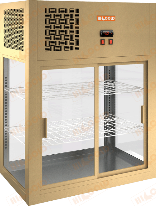 Настольная островная холодильная витрина  HICOLD  VRH O 790 Beige