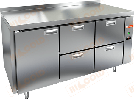 Стол холодильный (без агрегата)  HICOLD  GN 122/TN P
