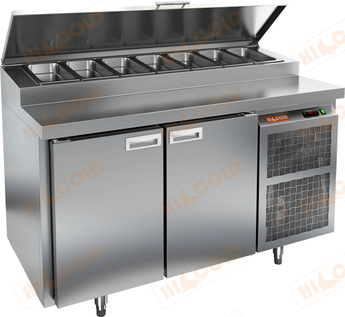 Стол холодильный для пиццы  HICOLD  PZ2-11/GN