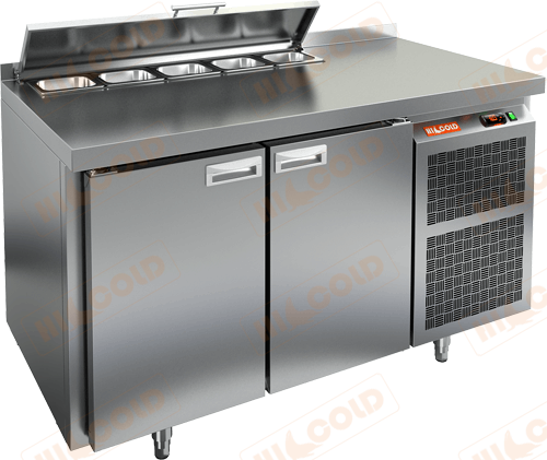 Стол холодильный для салатов (саладетта)  HICOLD  SL2-11SN