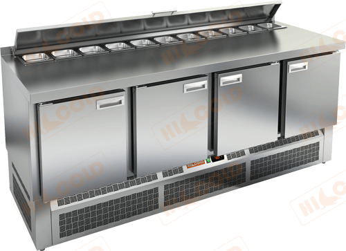 Стол холодильный для салатов (саладетта)  HICOLD  SLE2-1111GN