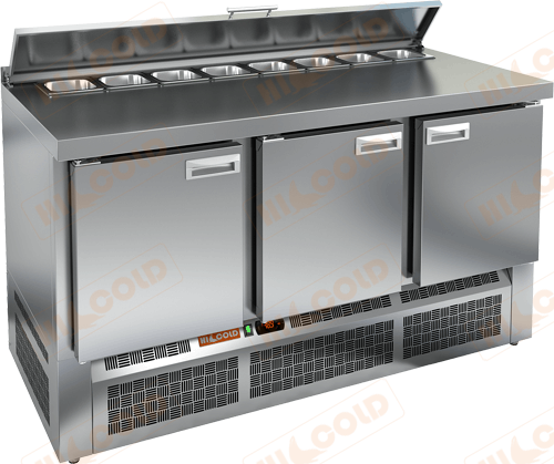 Стол холодильный для салатов (саладетта)  HICOLD  SLE2-111SN