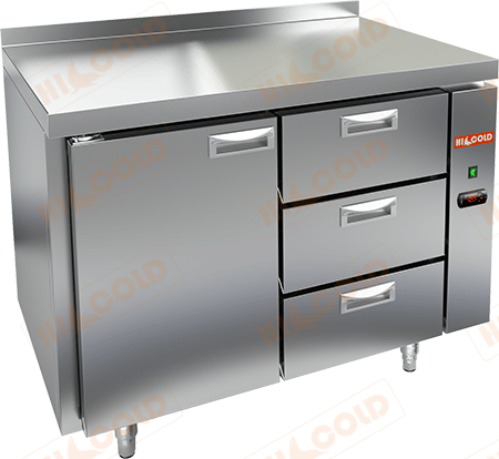 Стол морозильный (без агрегата)  HICOLD  SN 13/BT P ― Официальный сайт Российских производителей промышленного оборудования