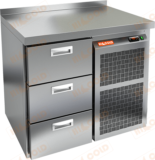 Стол морозильный  HICOLD  GN 3 BR2 BT