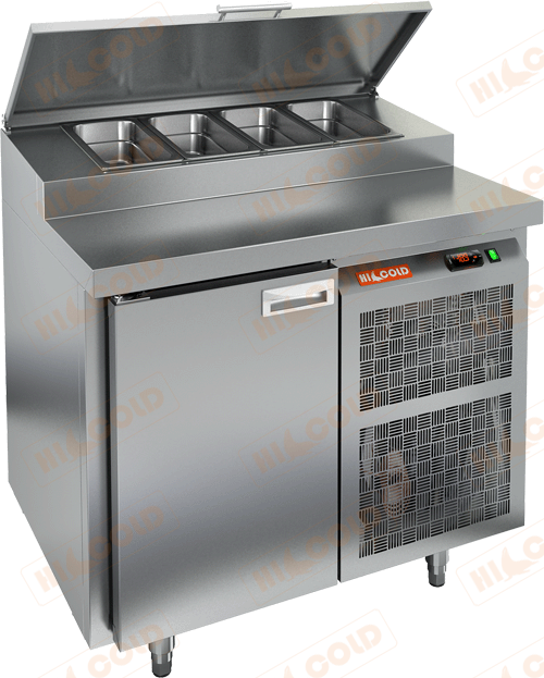 Стол охлаждаемый для пиццы  HICOLD  PZ1-1/GN