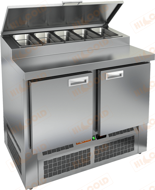 Стол охлаждаемый для пиццы  HICOLD  PZE1-11/GN