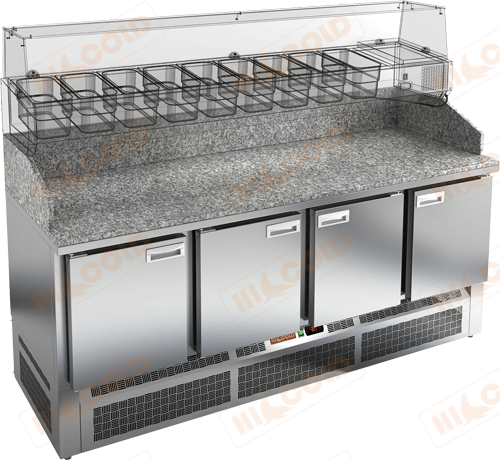 Стол охлаждаемый для пиццы  HICOLD  PZE3-1111/SN