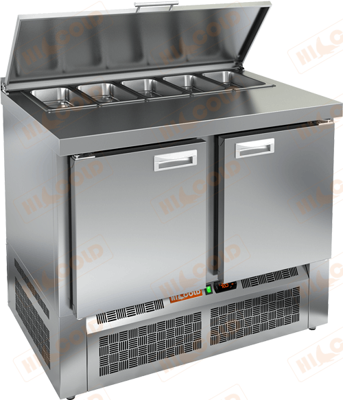 Стол охлаждаемый для салатов (саладетта)  HICOLD  SLE1-11GN