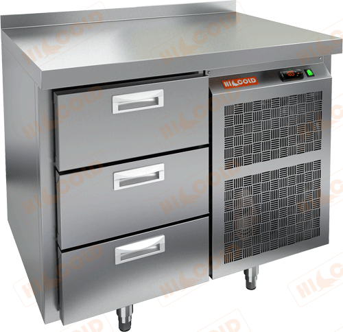 Стол охлаждаемый  HICOLD  GN 3/TN