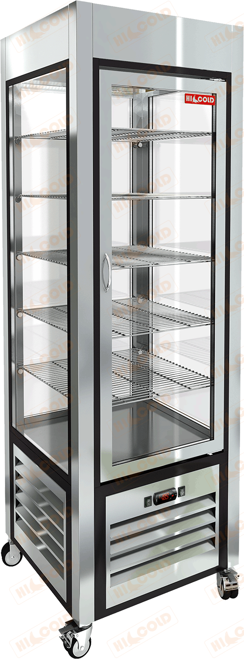 Витрина кондитерская вертикальная  HICOLD  VRC 350 FR