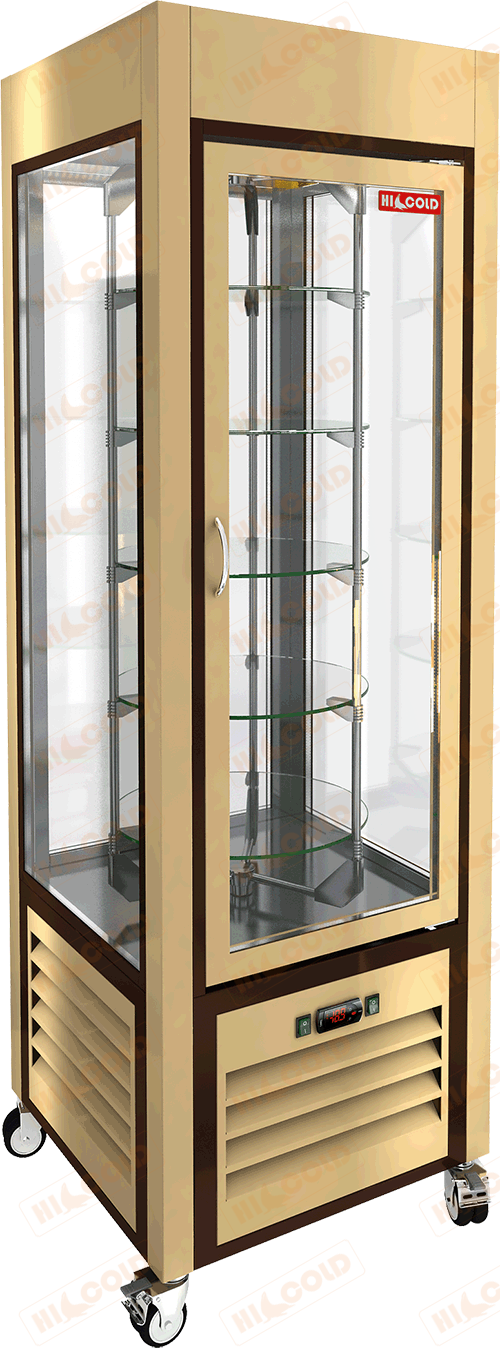 Витрина кондитерская вертикальная  HICOLD  VRC 350 R Beige FR