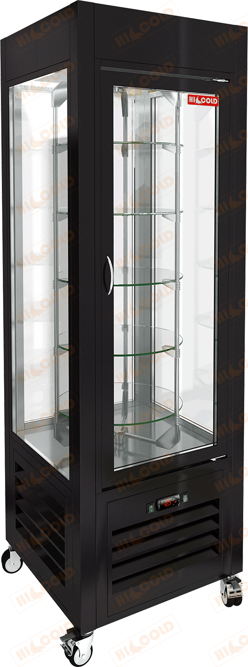 Витрина кондитерская вертикальная  HICOLD  VRC 350 R Black