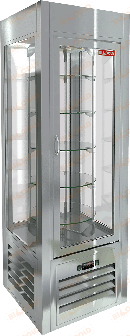 Витрина кондитерская вертикальная  HICOLD  VRC 350 R Sh